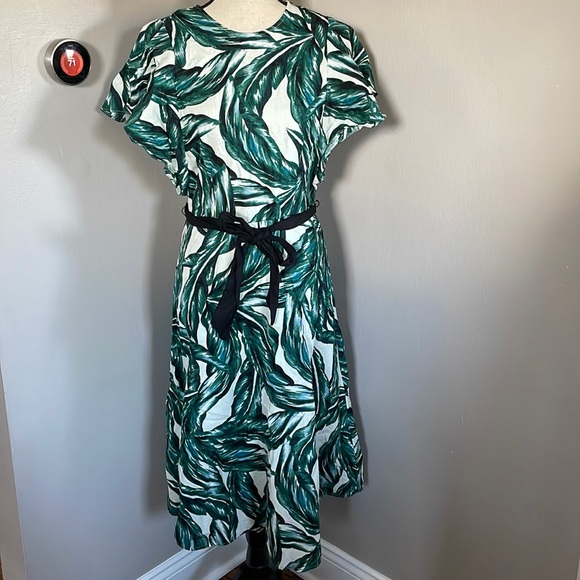 Who Wear What banana tree leaf dress - Picture 2 of 9